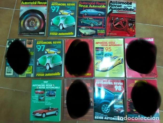 Coches y Motocicletas: Automoviles. Raro Lote de Automobil Revue. 13 numeros. VISITA MI CATALOGO L54