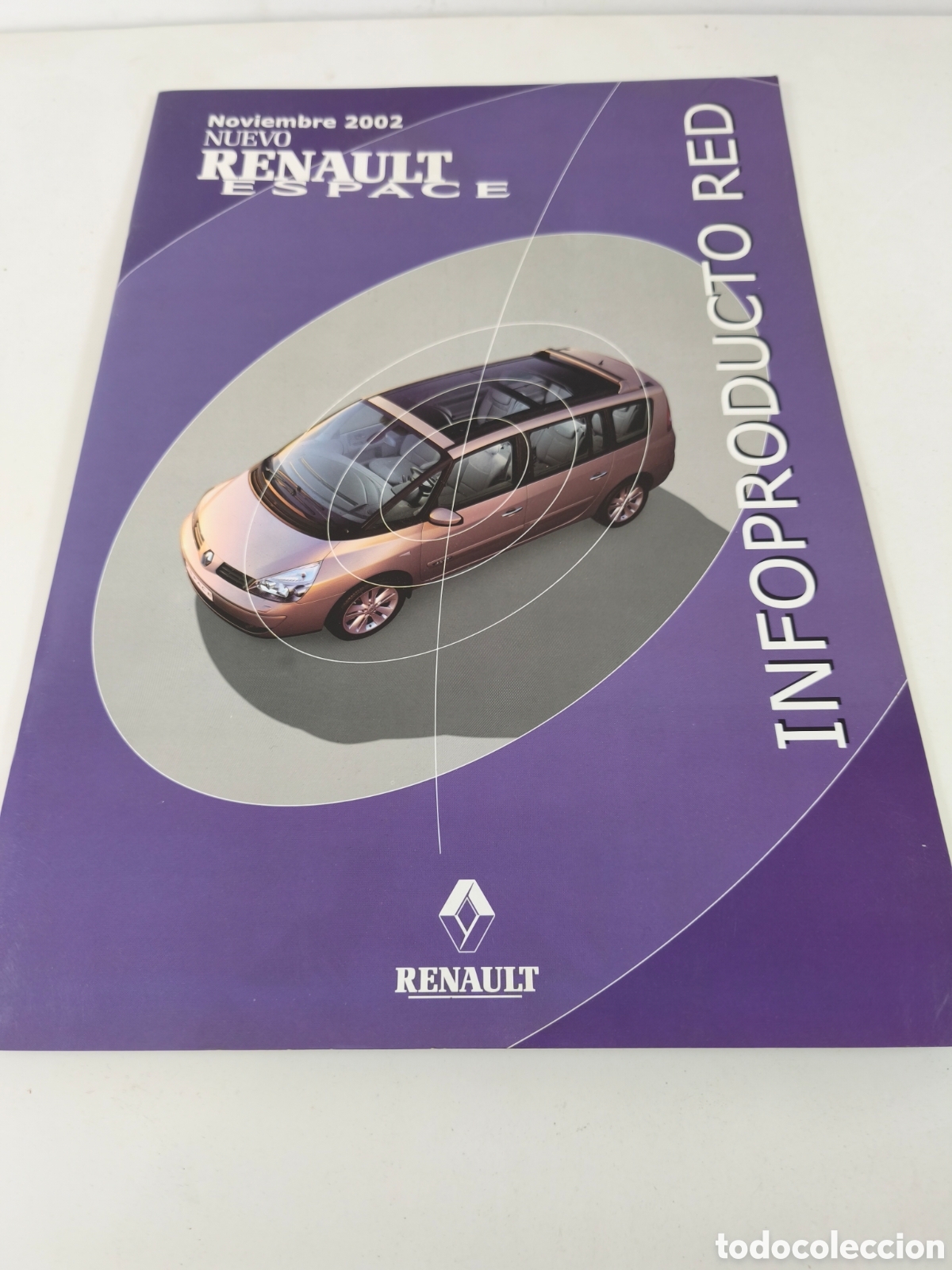 Coches y Motocicletas: Catalogo Renault Espace 2002 infoproducto red dossier de producto presentaci&oacute;n