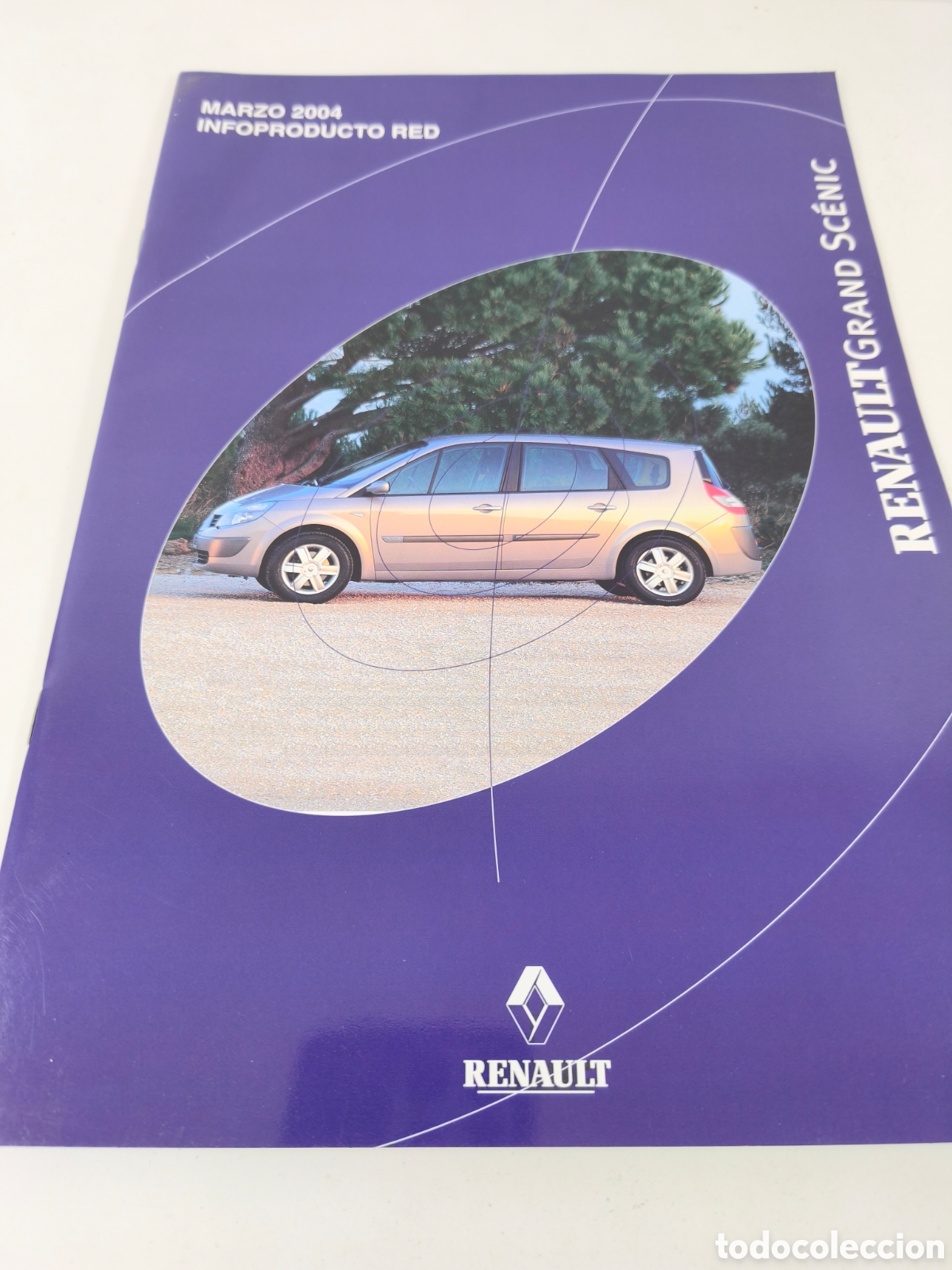 Coches y Motocicletas: Catalogo Renault Grand Scenic 2004 infoproducto red dossier de producto presentaci&oacute;n