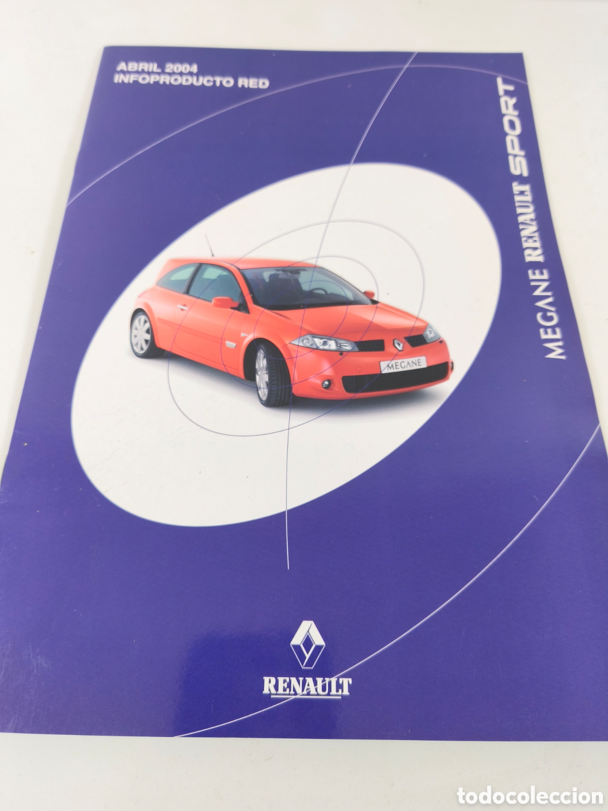 Coches y Motocicletas: Catalogo Megane Renault Sport 2004 infoproducto red dossier de producto presentaci&oacute;n