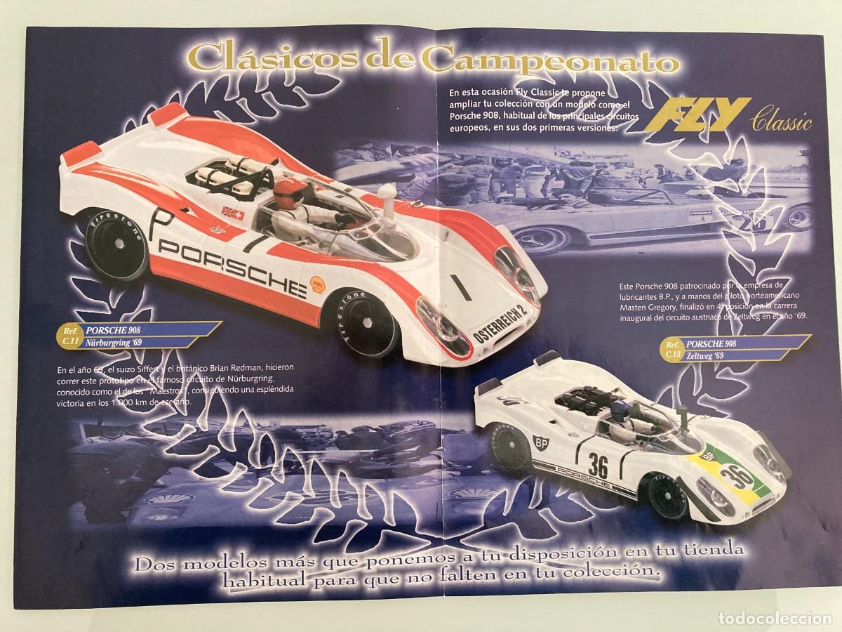 Coches y Motocicletas: POSTER, PORSCHE 908/02, FLY, 42x29