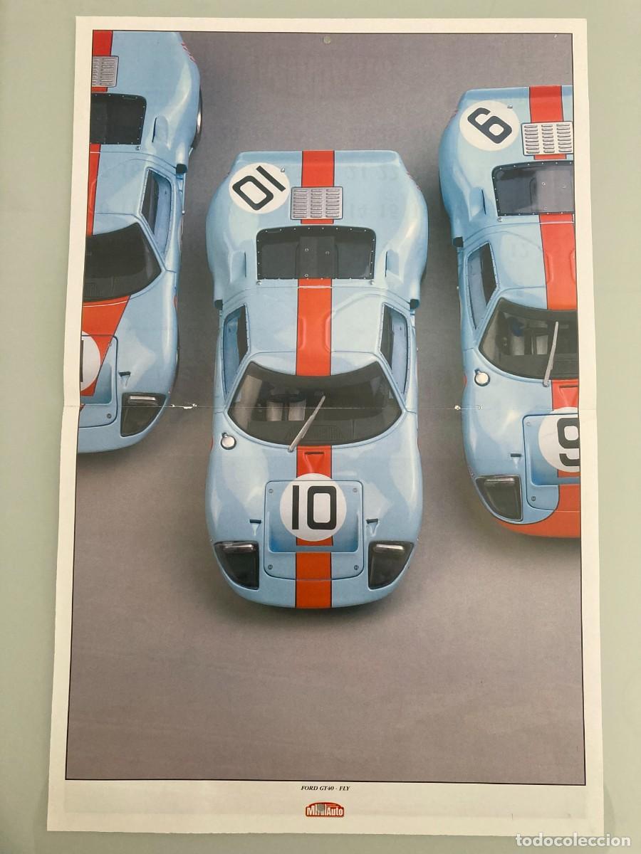 Coches y Motocicletas: POSTER, FORD GT40, LE MANS 1968,