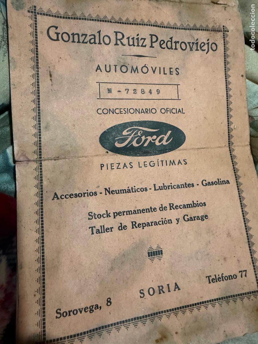 Coches y Motocicletas: Permiso de circulaci&oacute;n cami&oacute;n italiano spa 1946