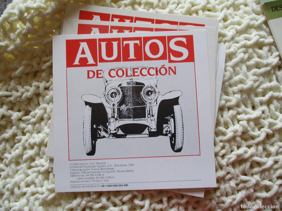 Coches y Motocicletas: GRAN COLECCION DE COCHES CLASICOS 5 KG DE FICHAS