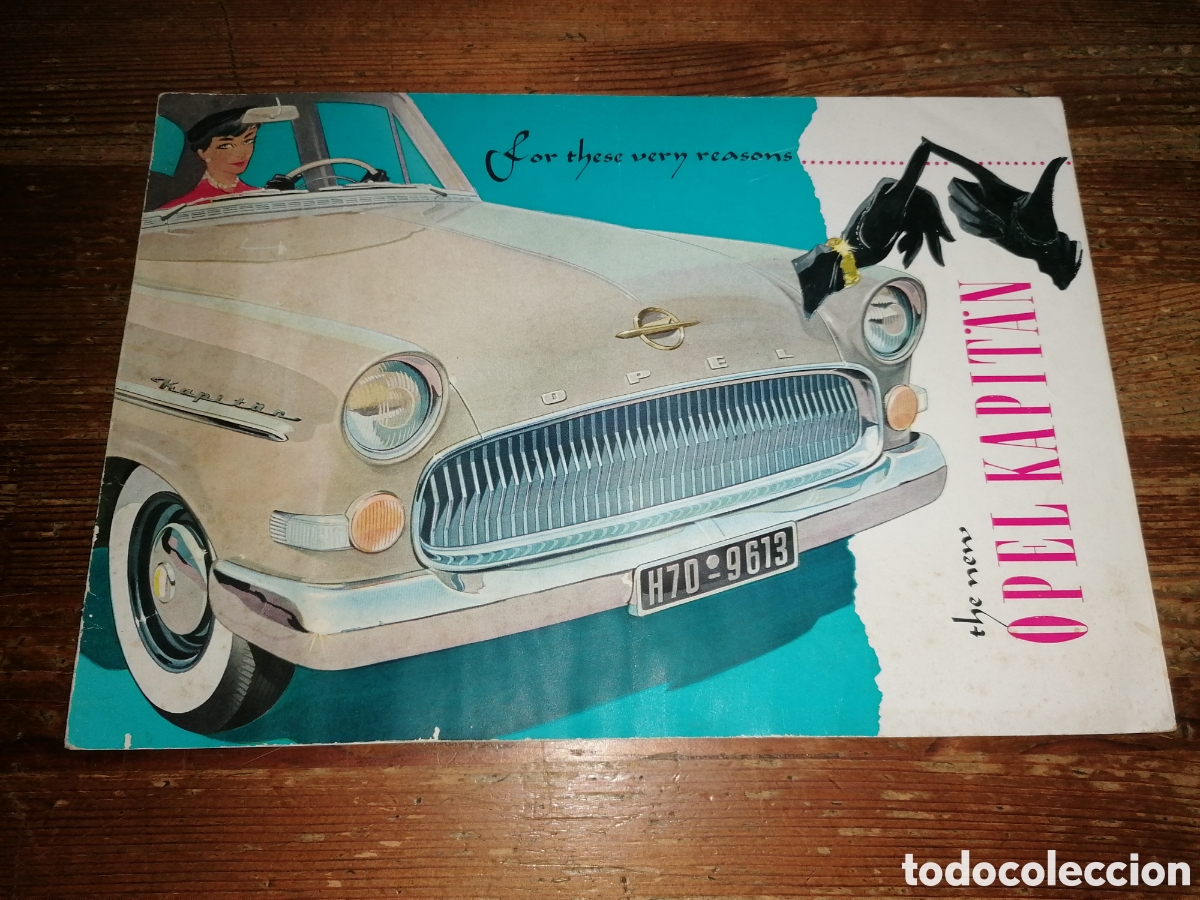 Coches y Motocicletas: Antiguo cat&aacute;logo OPEL KAPITAN