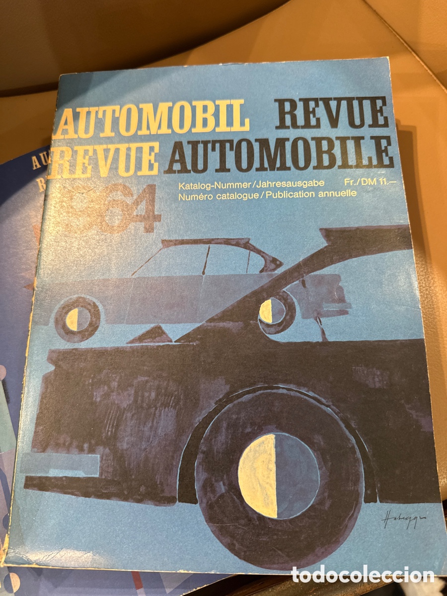 Coches y Motocicletas: edici&oacute;n anual de 1964 de Automobil Revue / Revue Automobile.