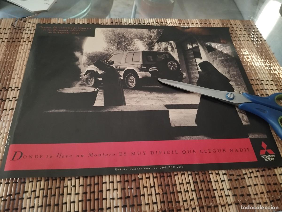 Coches y Motocicletas: MITSUBISHI MONTERO ANUNCIO PUBLICIDAD REVISTA 1995
