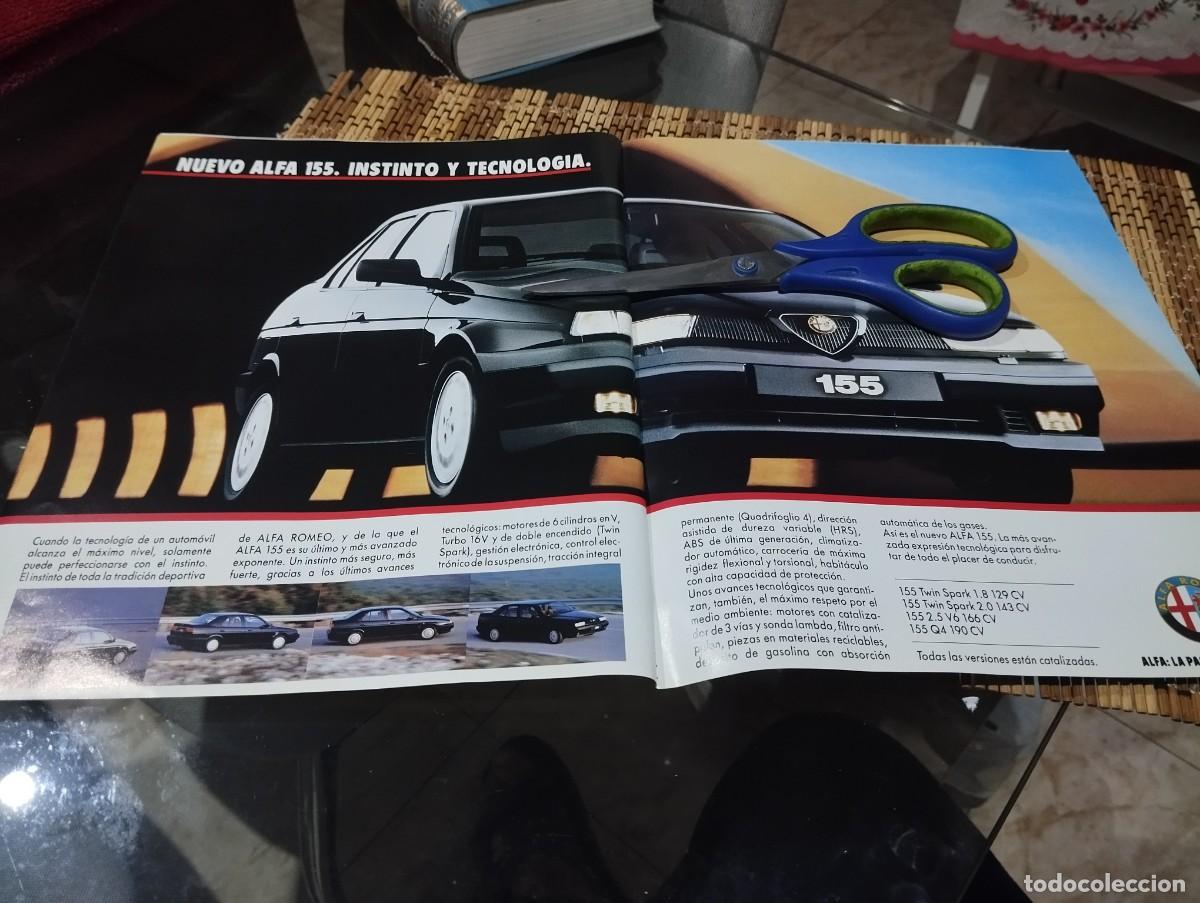 Coches y Motocicletas: COCHE ALFA ROMEO 155 ANUNCIO PUBLICIDAD REVISTA 1992