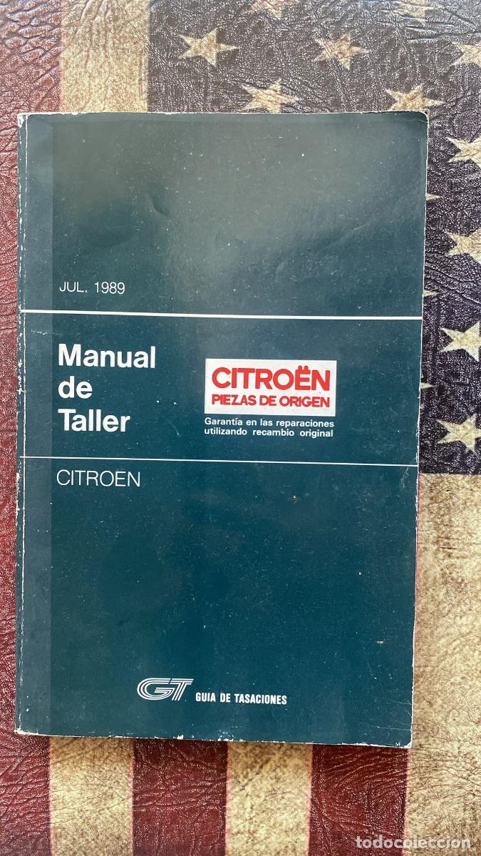 Coches y Motocicletas: Manual Despiece Citro&euml;n de Julio 1989