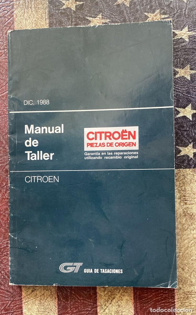 Coches y Motocicletas: Manual Despiece Citro&euml;n de Diciembre de 1988