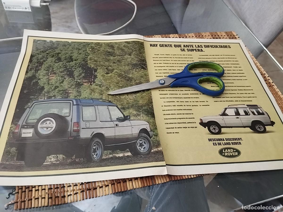 Coches y Motocicletas: LAND ROVER DISCOVERY ANUNCIO PUBLICIDAD REVISTA 1990 BONITO PARA ENMARCAR