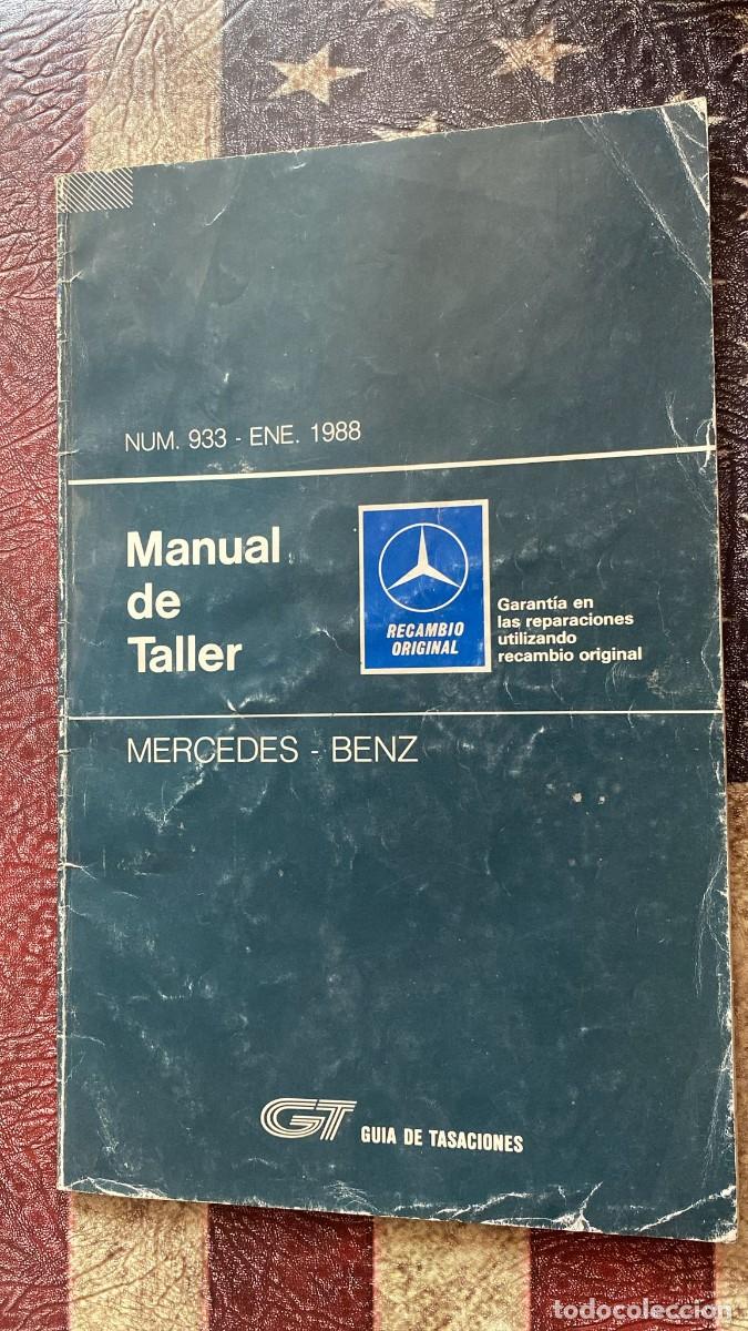 Coches y Motocicletas: Manual de Despiece Mercedes Enero 1988
