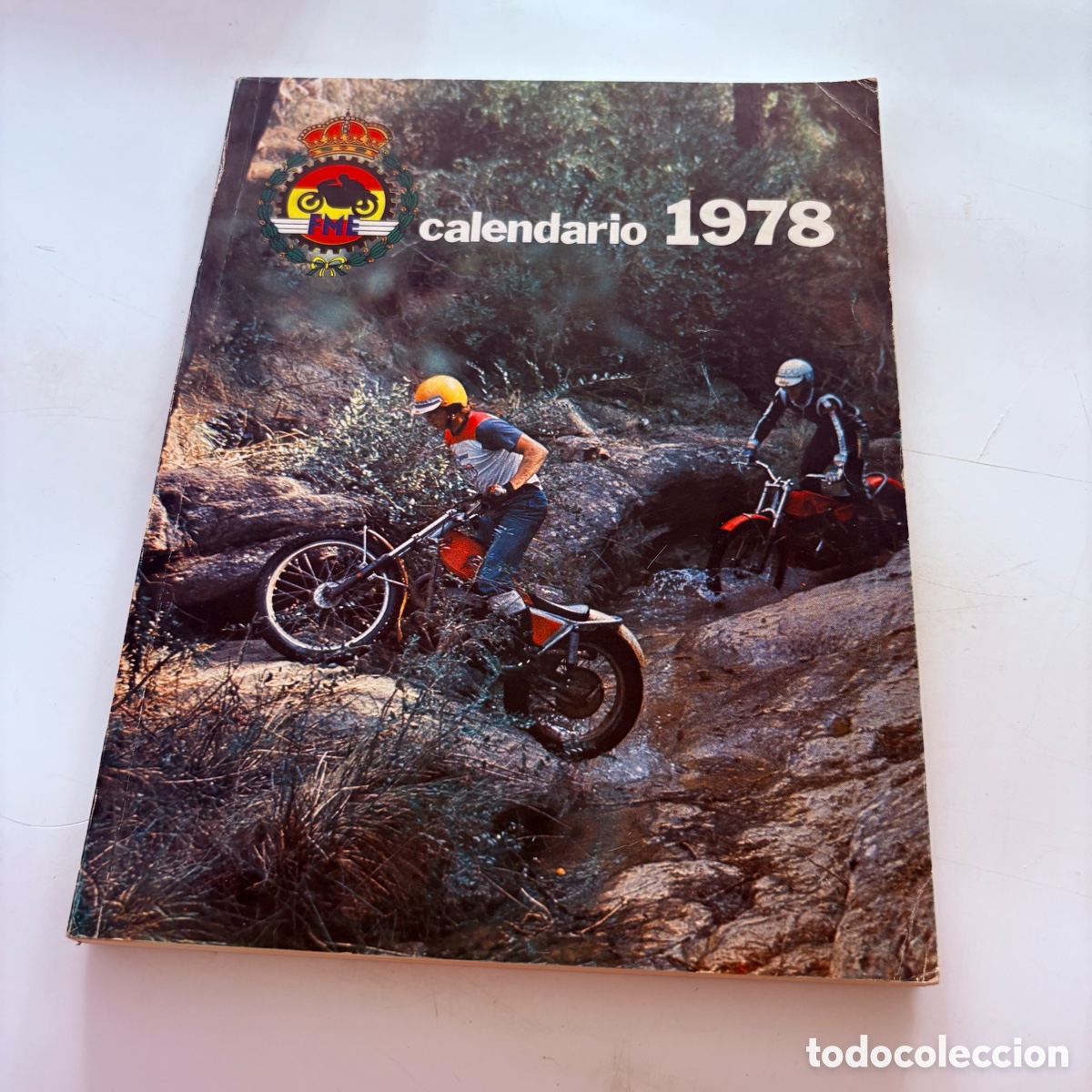 Coches y Motocicletas: calendario deportivo motociclista 1978 de la real federacion espa&ntilde;ola y reglamento barcelona