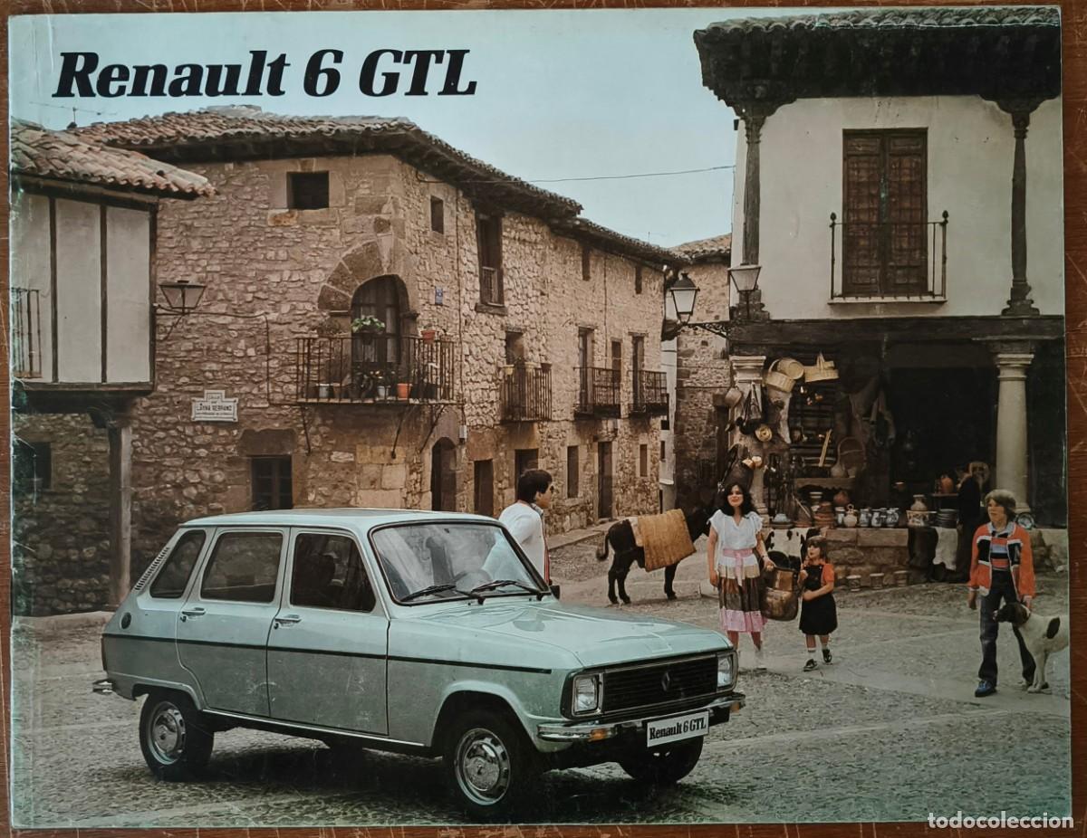 Coches y Motocicletas: Cat&aacute;logo Renault 6 GTL. 1983. En espa&ntilde;ol *