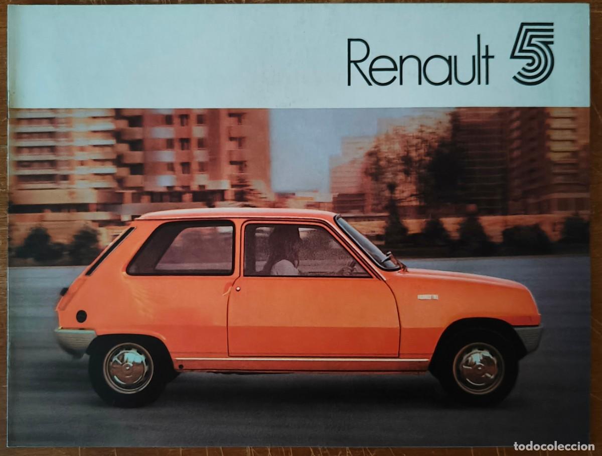 Coches y Motocicletas: Cat&aacute;logo Renault 5. 1973. En espa&ntilde;ol *