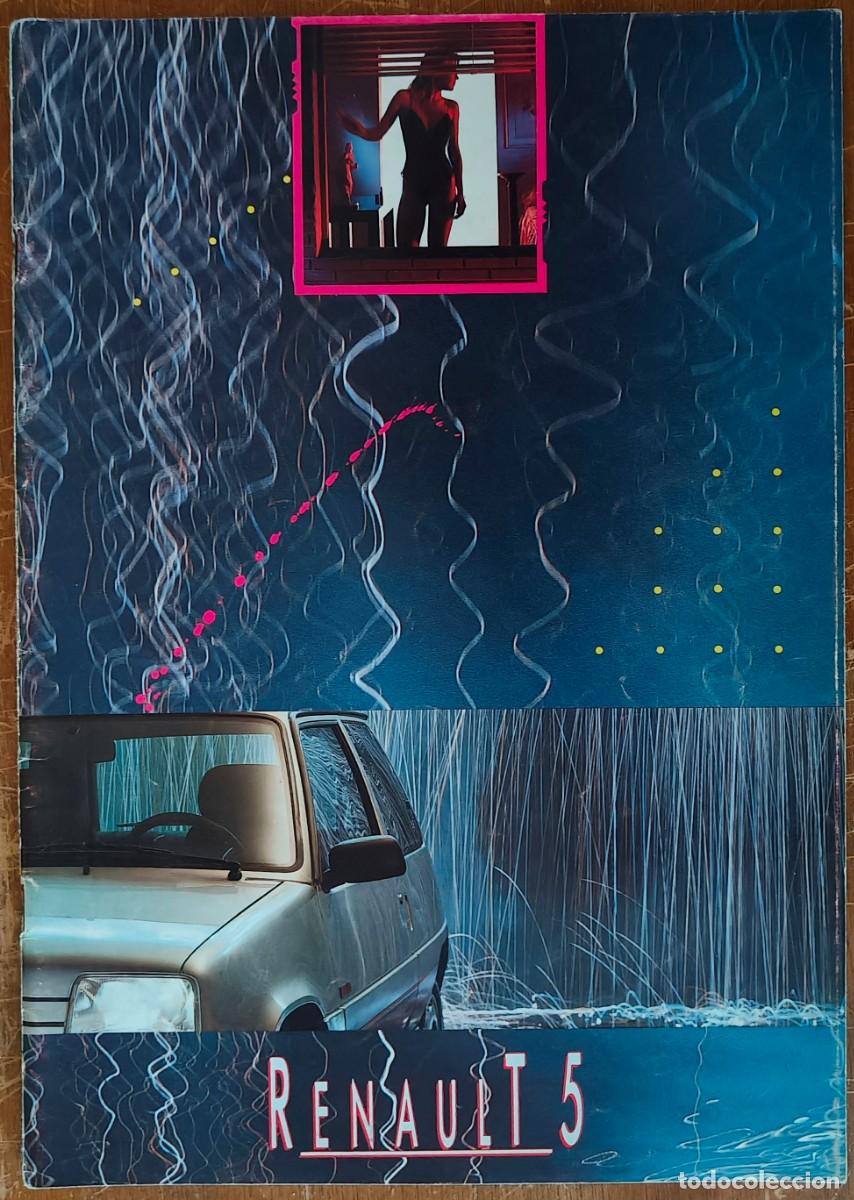 Coches y Motocicletas: Cat&aacute;logo Renault 5. 1987. En espa&ntilde;ol *