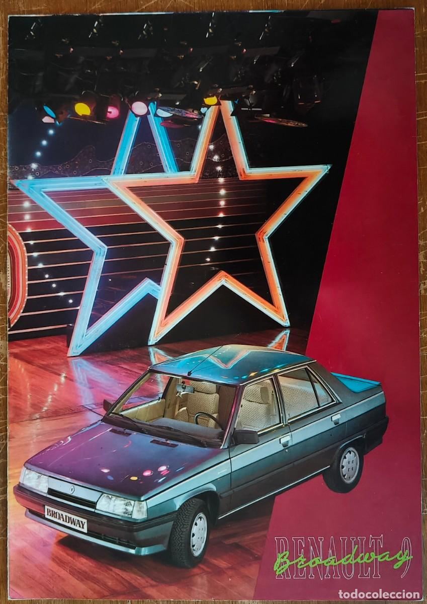 Coches y Motocicletas: Cat&aacute;logo Renault 9 Broadway. 1988. En espa&ntilde;ol *