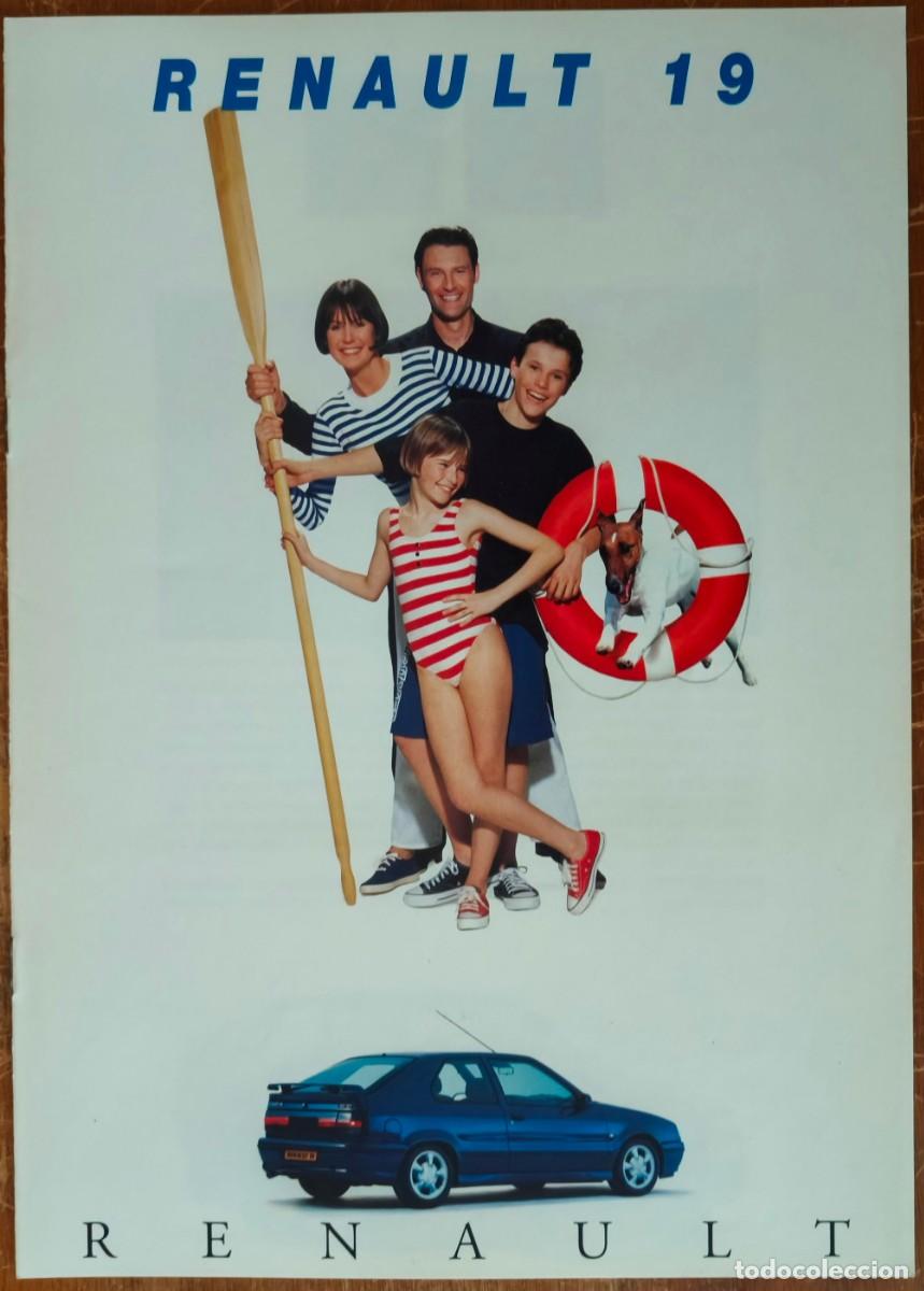 Coches y Motocicletas: Cat&aacute;logo Renault 19. Septiembre 1994. En espa&ntilde;ol *