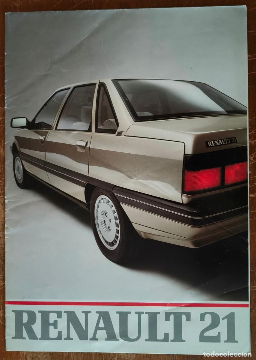 Coches y Motocicletas: Cat&aacute;logo Renault 21 TXE. 1986