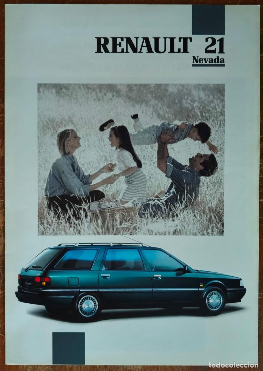Coches y Motocicletas: Cat&aacute;logo Renault 21 Nevada. Agosto 1991. En espa&ntilde;ol *