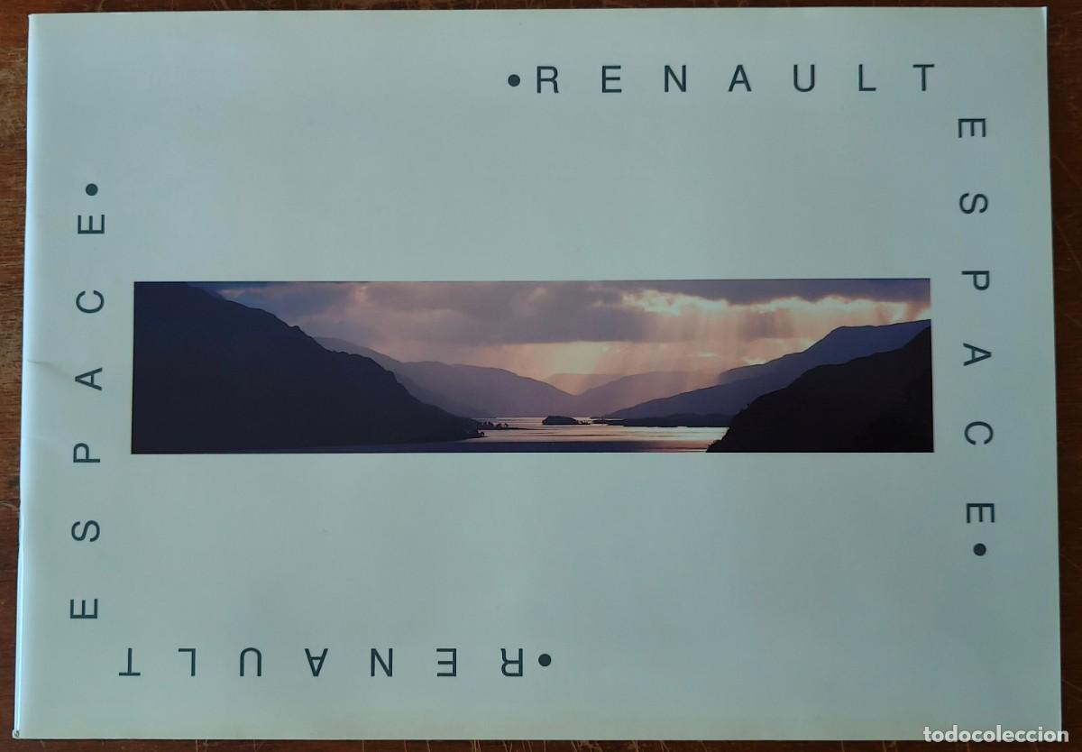 Coches y Motocicletas: Cat&aacute;logo Renault Espace. Abril 1994. En espa&ntilde;ol *