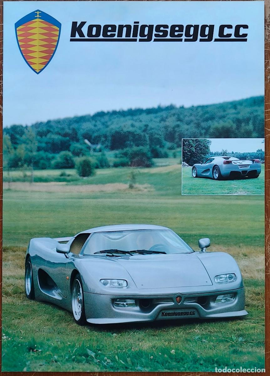 Coches y Motocicletas: Ficha Cat&aacute;logo Koenigsegg CC. 1997. En espa&ntilde;ol *
