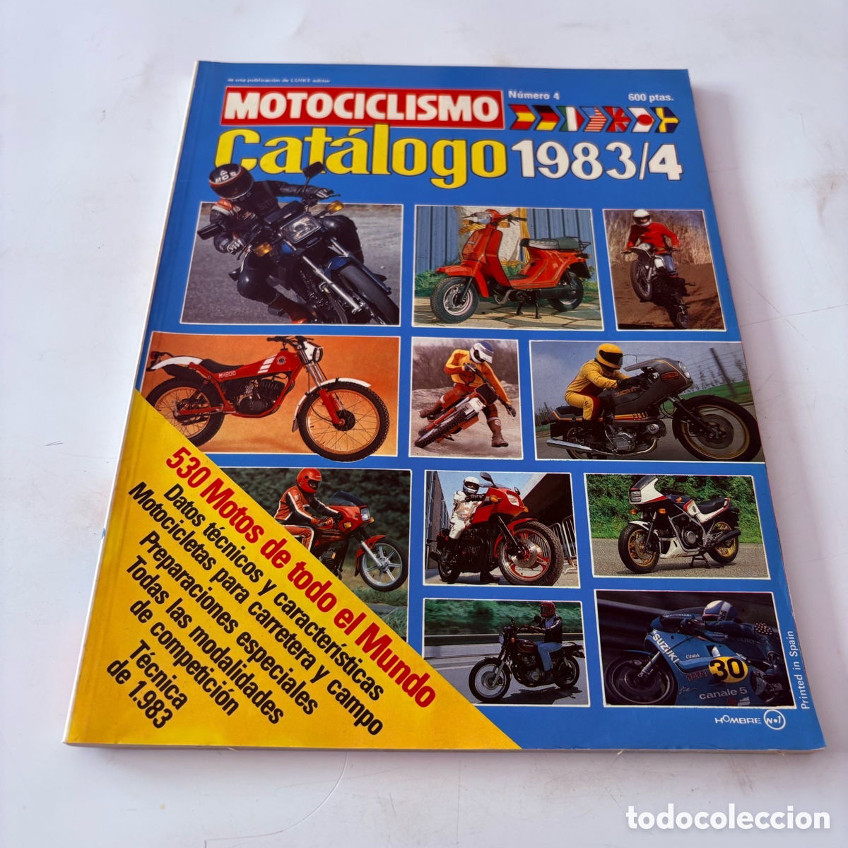 Coches y Motocicletas: Cat&aacute;logo 1983/4 de la revista motociclismo n&ordm; 4 1983-1984 83-84