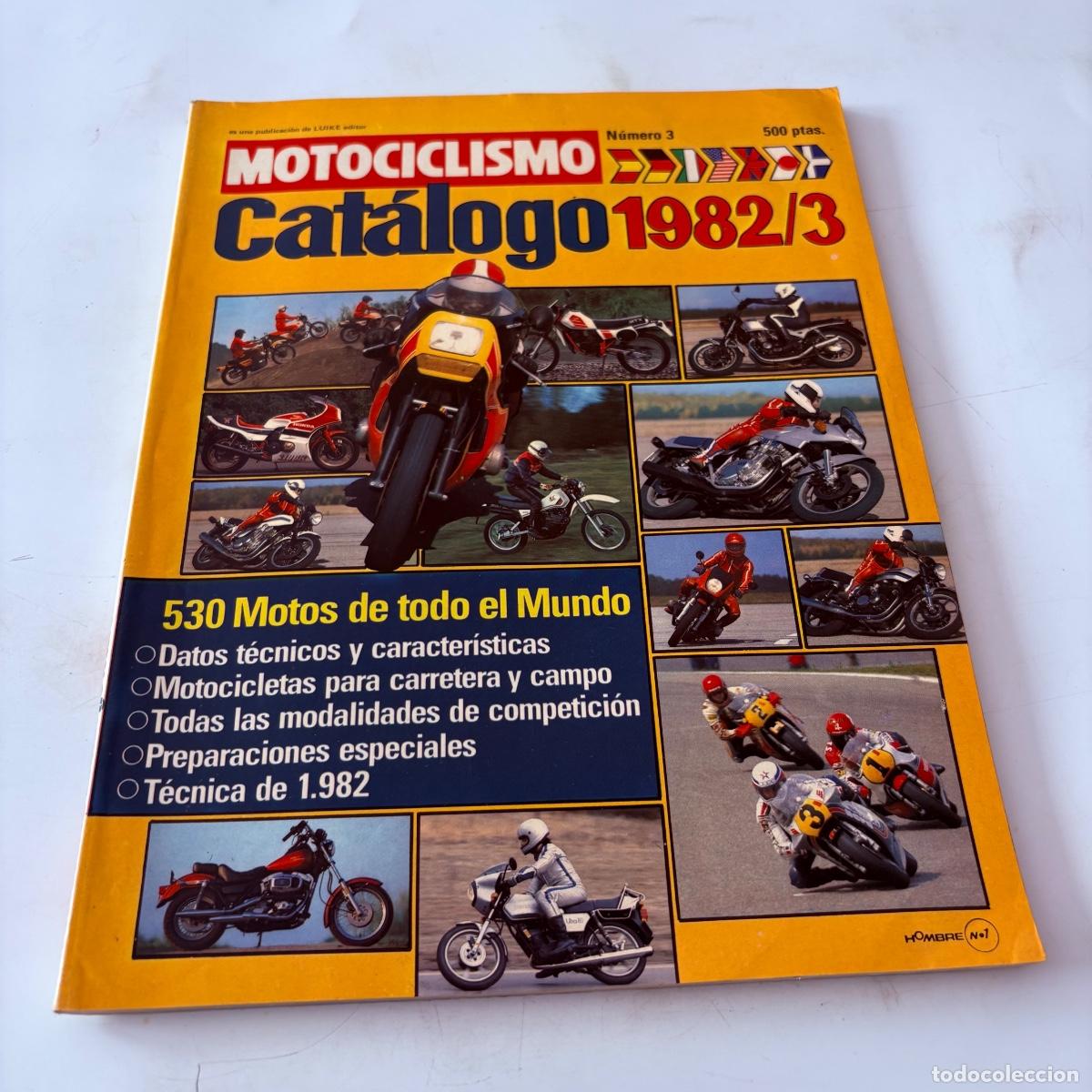 Coches y Motocicletas: Cat&aacute;logo 1982/3 de la revista motociclismo n&ordm; 3 1982-1983 82-83