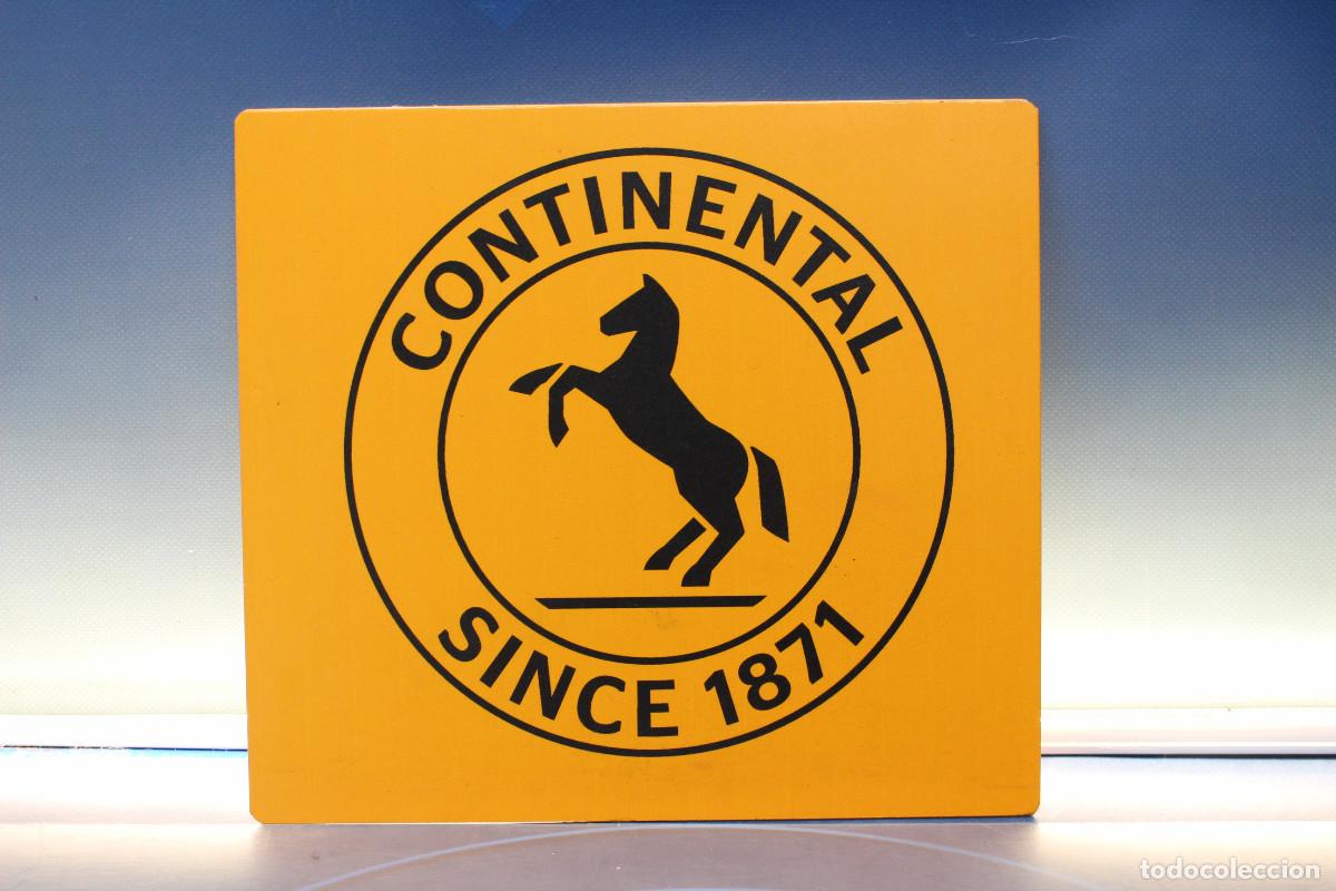 Coches y Motocicletas: Cartel vintage &ldquo;Continental. Since 1871&rdquo;.