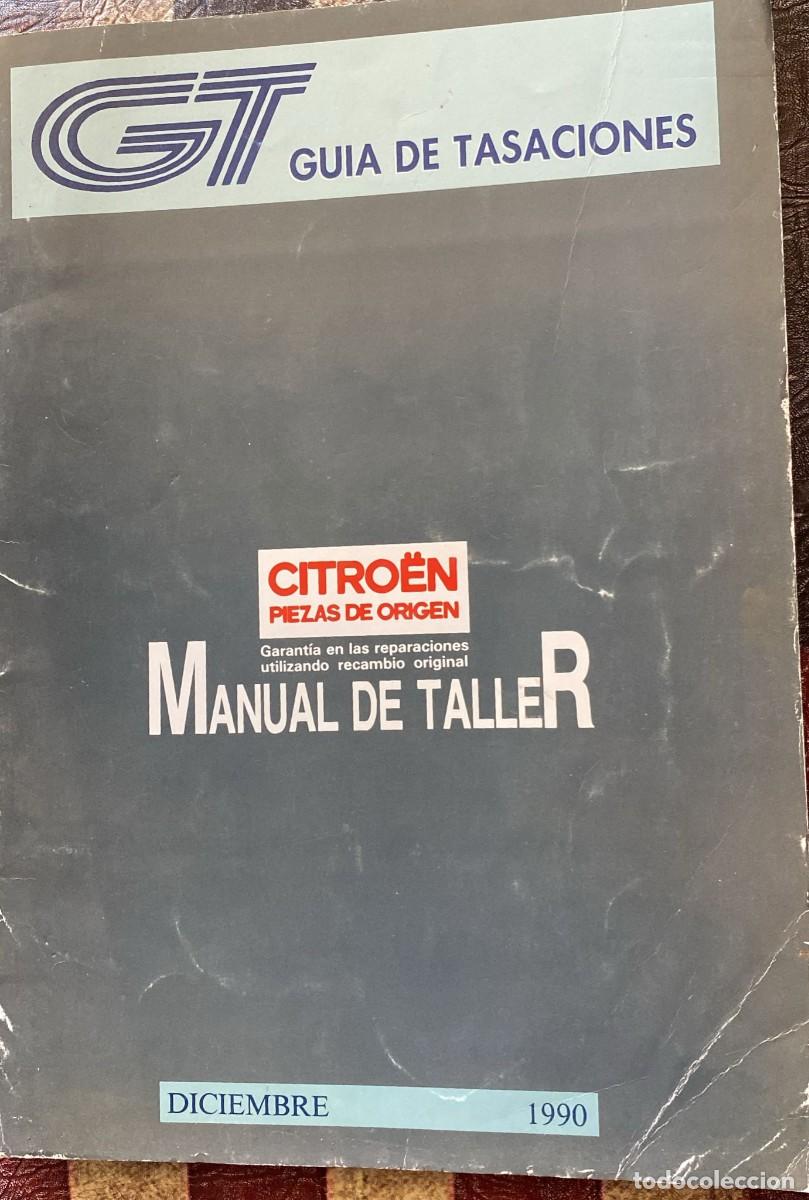 Coches y Motocicletas: Manual de despiece Citro&euml;n Dic 1990