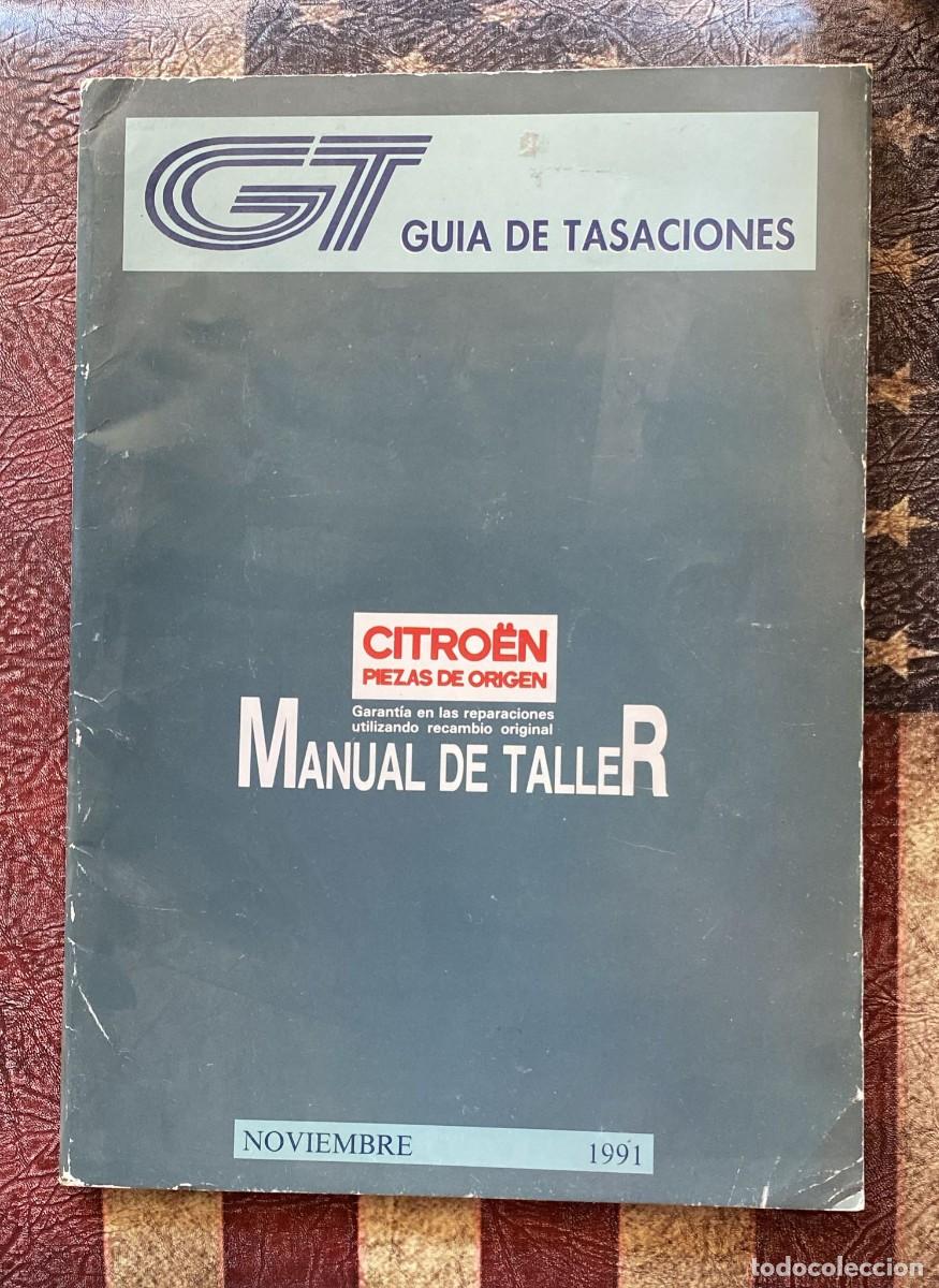 Coches y Motocicletas: Manual de despiece Citro&euml;n Nov 1991