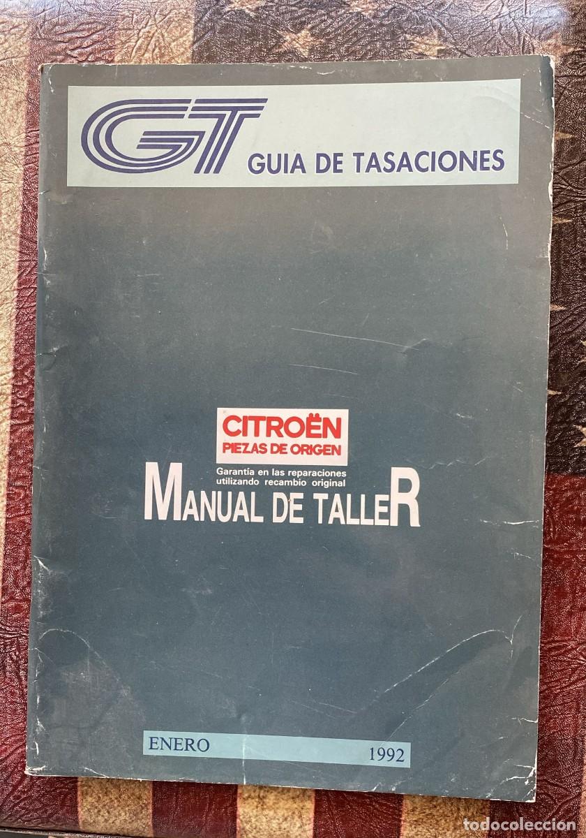 Coches y Motocicletas: Manual de despiece Citro&euml;n Enero 1992