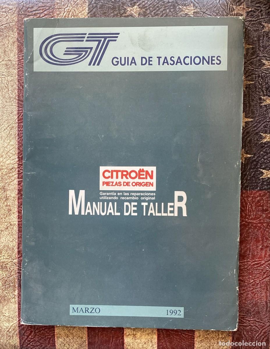 Coches y Motocicletas: Manual de despiece Citro&euml;n Marzo 1992