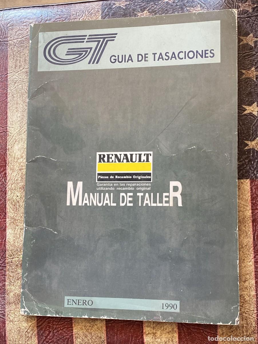 Coches y Motocicletas: Manual de despiece Renault Enero 1990