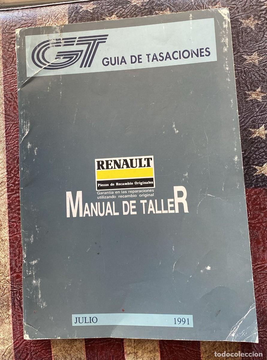 Coches y Motocicletas: Manual de despiece Renault Julio 1991