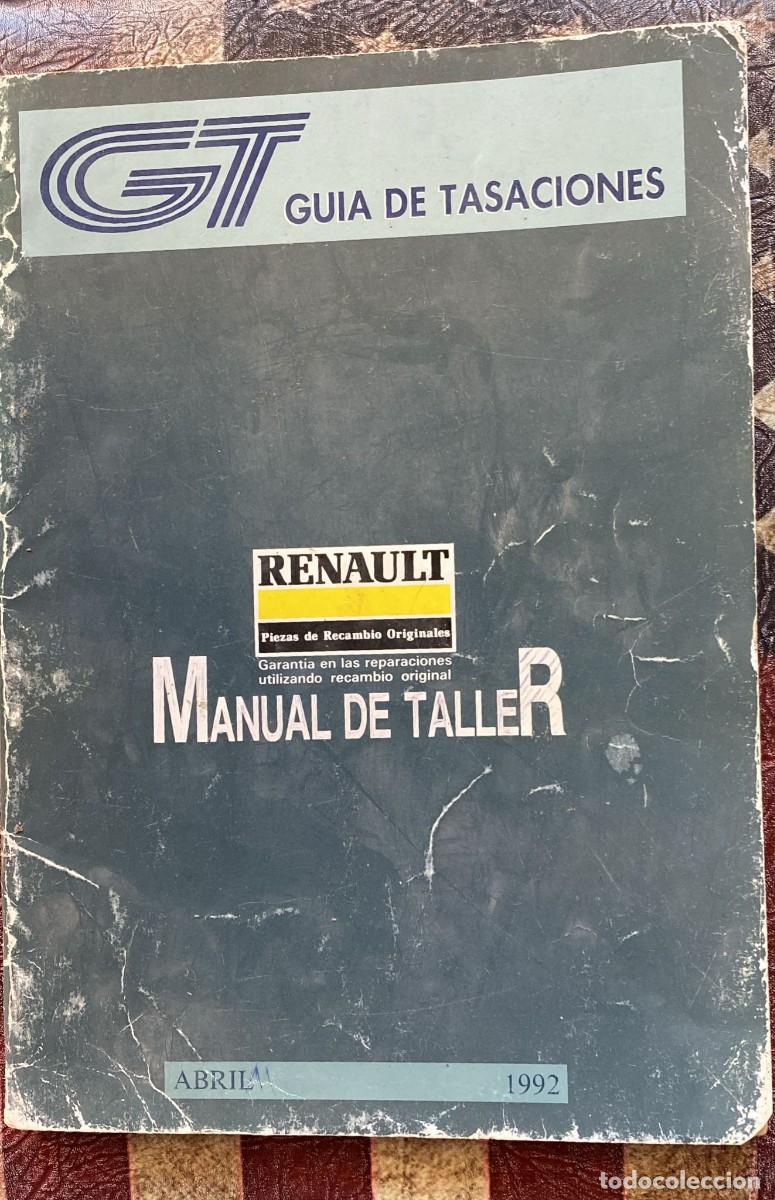 Coches y Motocicletas: Manual de despiece Renault Abril 1992
