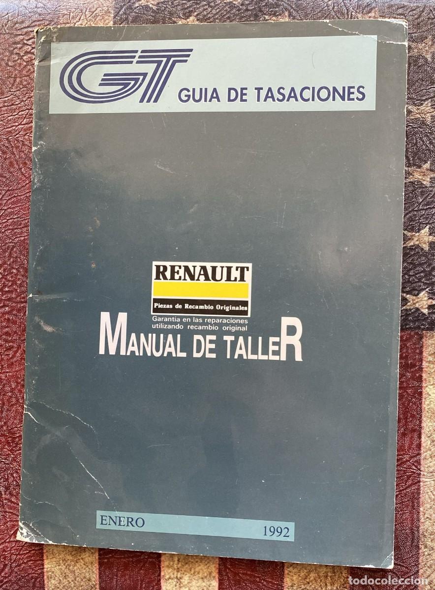 Coches y Motocicletas: Manual de despiece Renault Enero 1992
