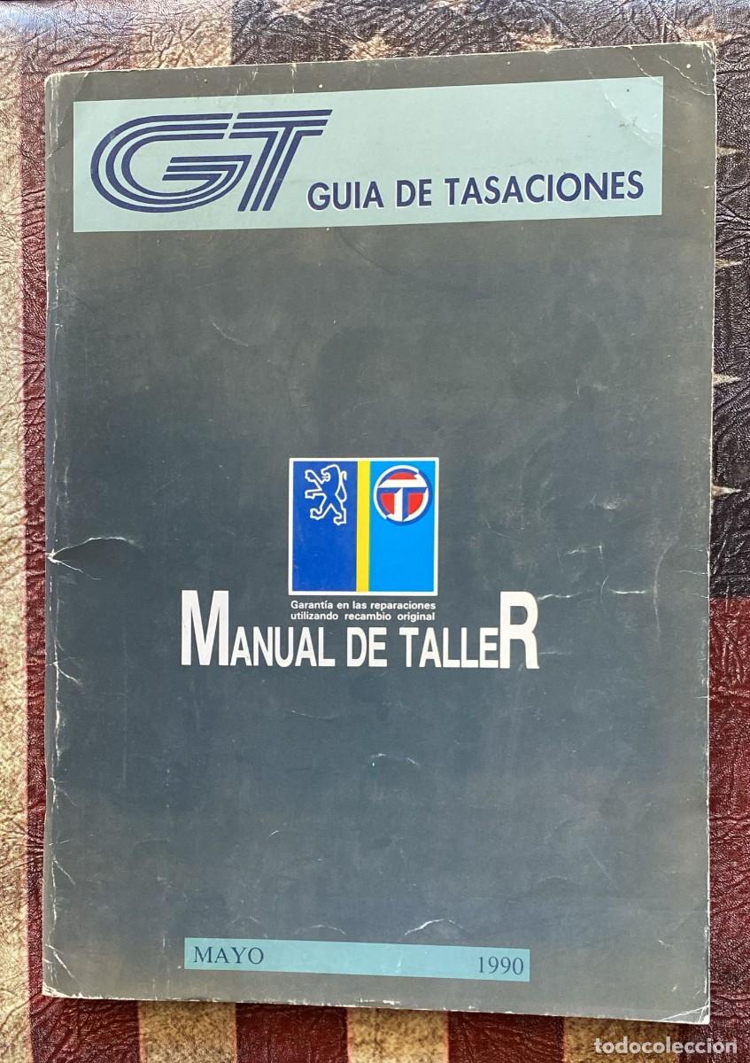 Coches y Motocicletas: Manual despiece Peugeot Mayo 1990