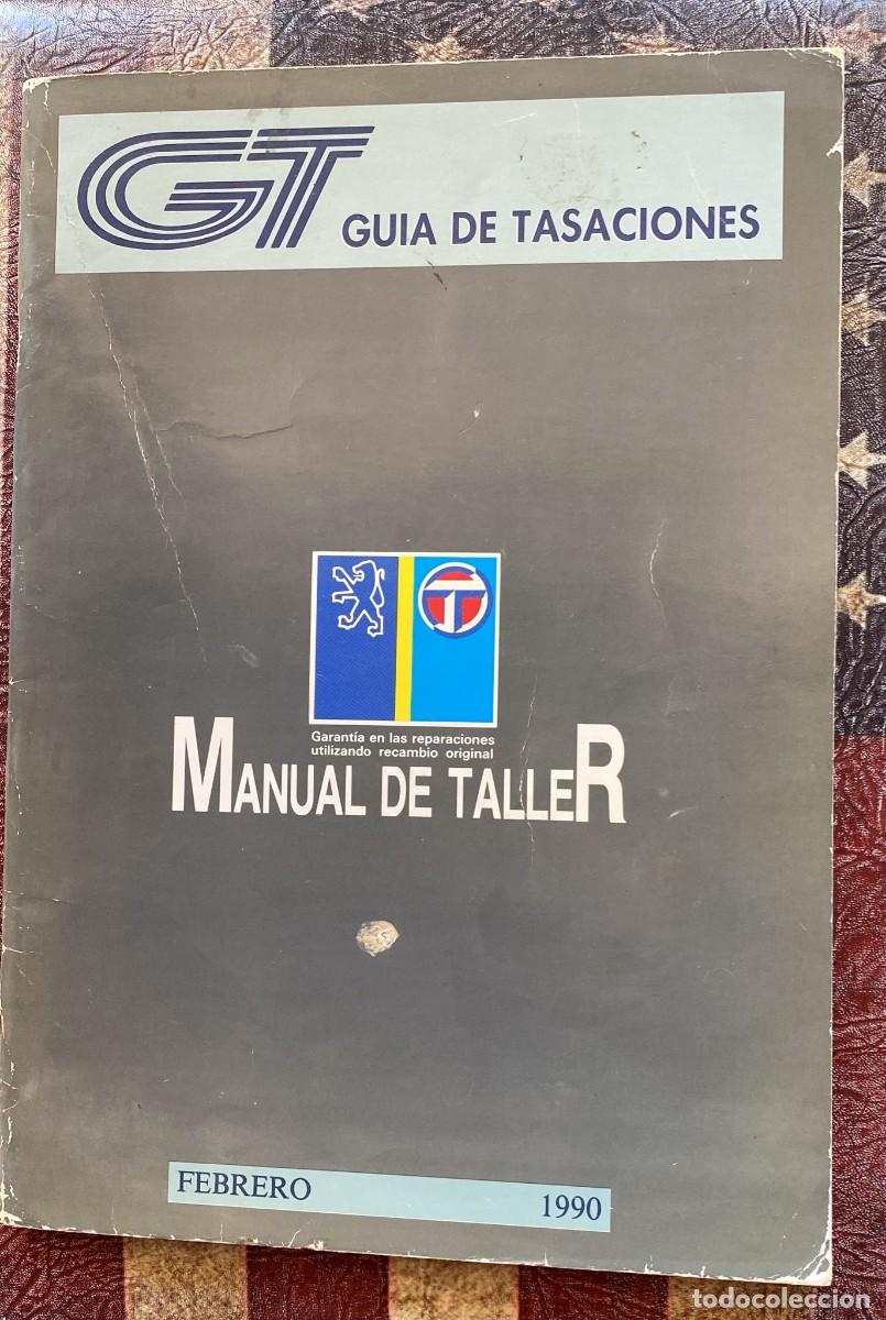 Coches y Motocicletas: Manual despiece Peugeot Febrero 1990
