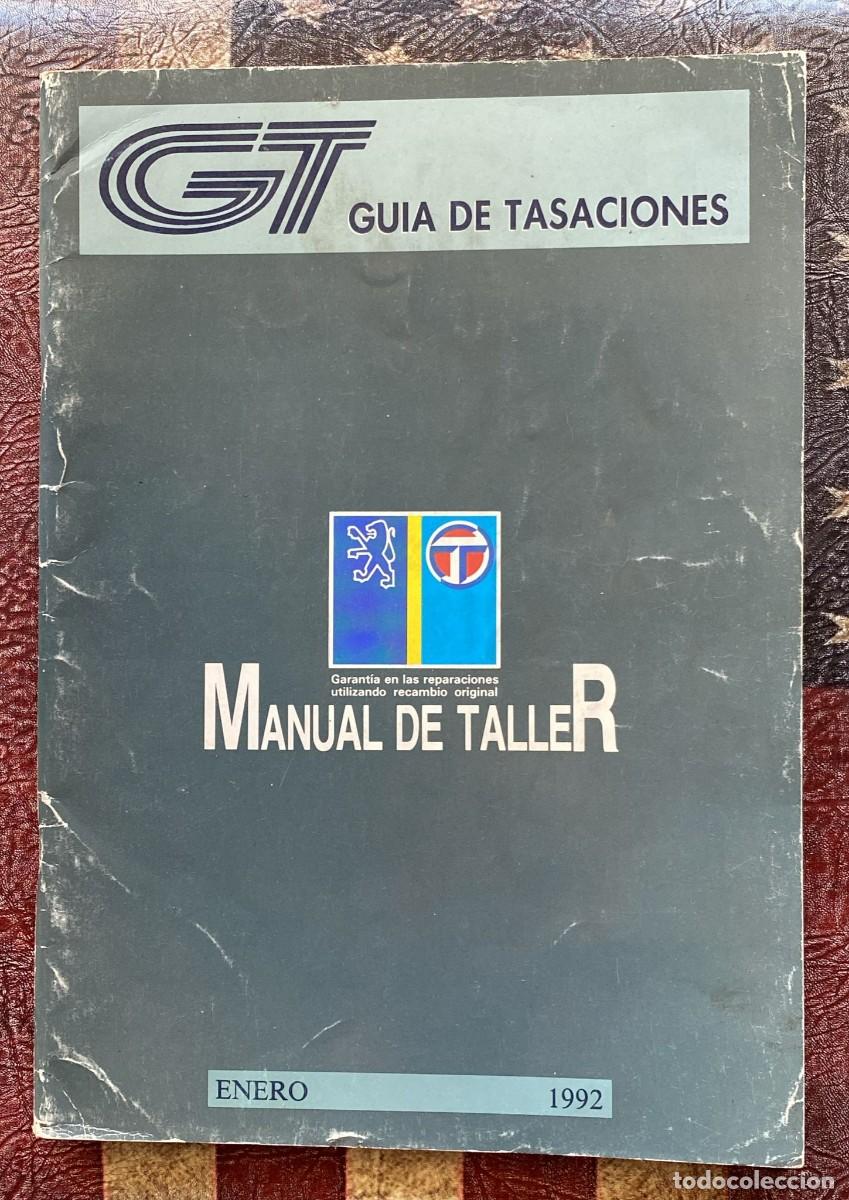 Coches y Motocicletas: Manual despiece Peugeot Enero 1992