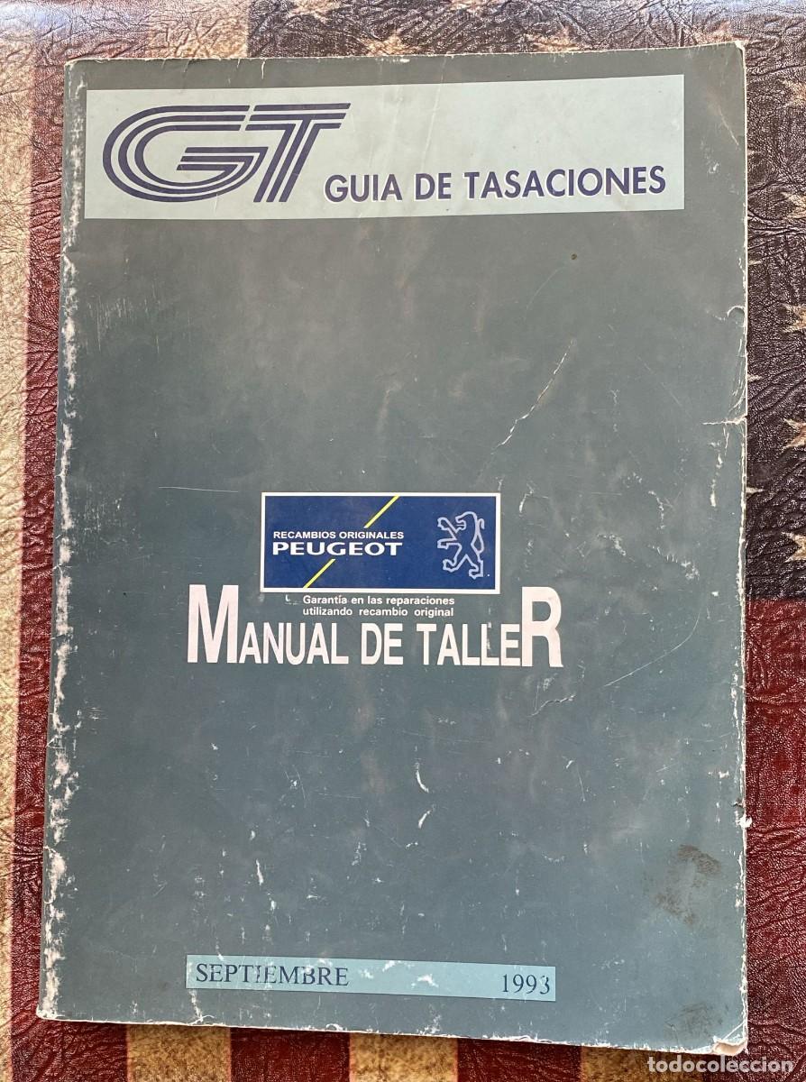 Coches y Motocicletas: Manual despiece Peugeot Sep 1993