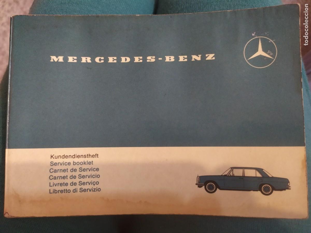 Coches y Motocicletas: Manual de Servicio de Mercedes de 1968