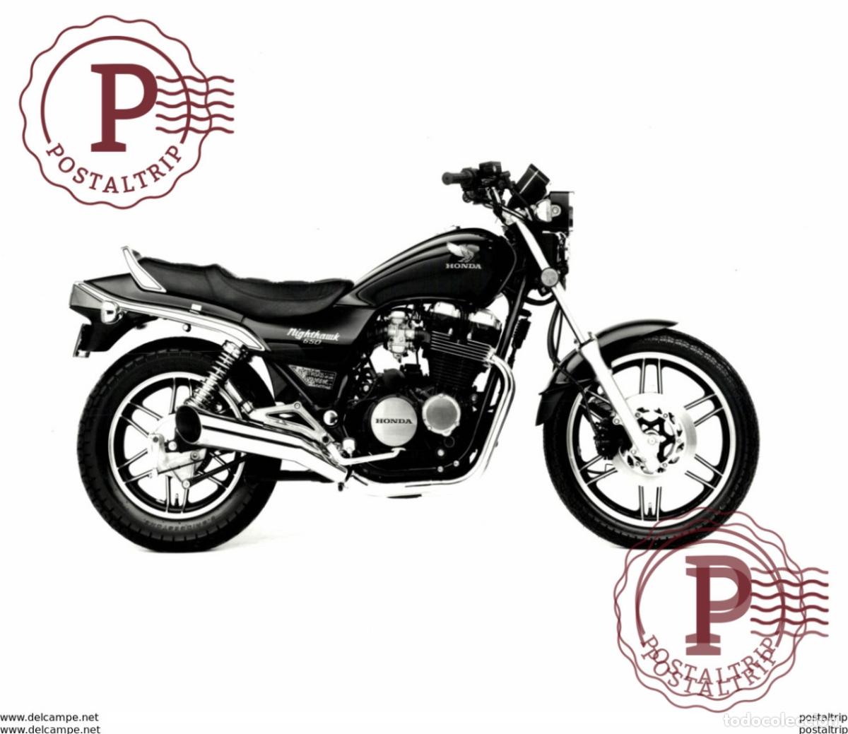 Voitures et Motocyclettes: Honda Nighthamk 650 +-26cm x 20cm Moto MOTOCROSS MOTORCYCLE Douglas J Jackson archive of motorcycle
