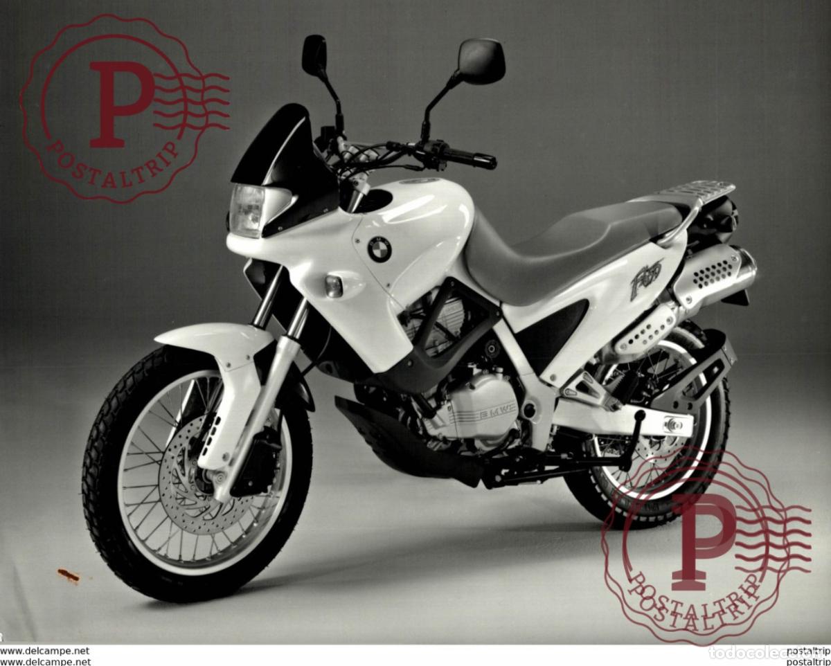 Voitures et Motocyclettes: BMW F650 +-24cm x 17cm Moto MOTOCROSS MOTORCYCLE Douglas J Jackson archive of motorcycles