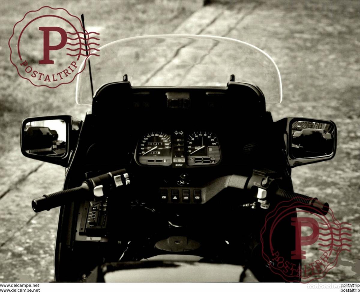 Carros e motociclos: BMW K 1100 LT +-24cm x 17cm Moto MOTOCROSS MOTORCYCLE Douglas J Jackson archive of motorcycles