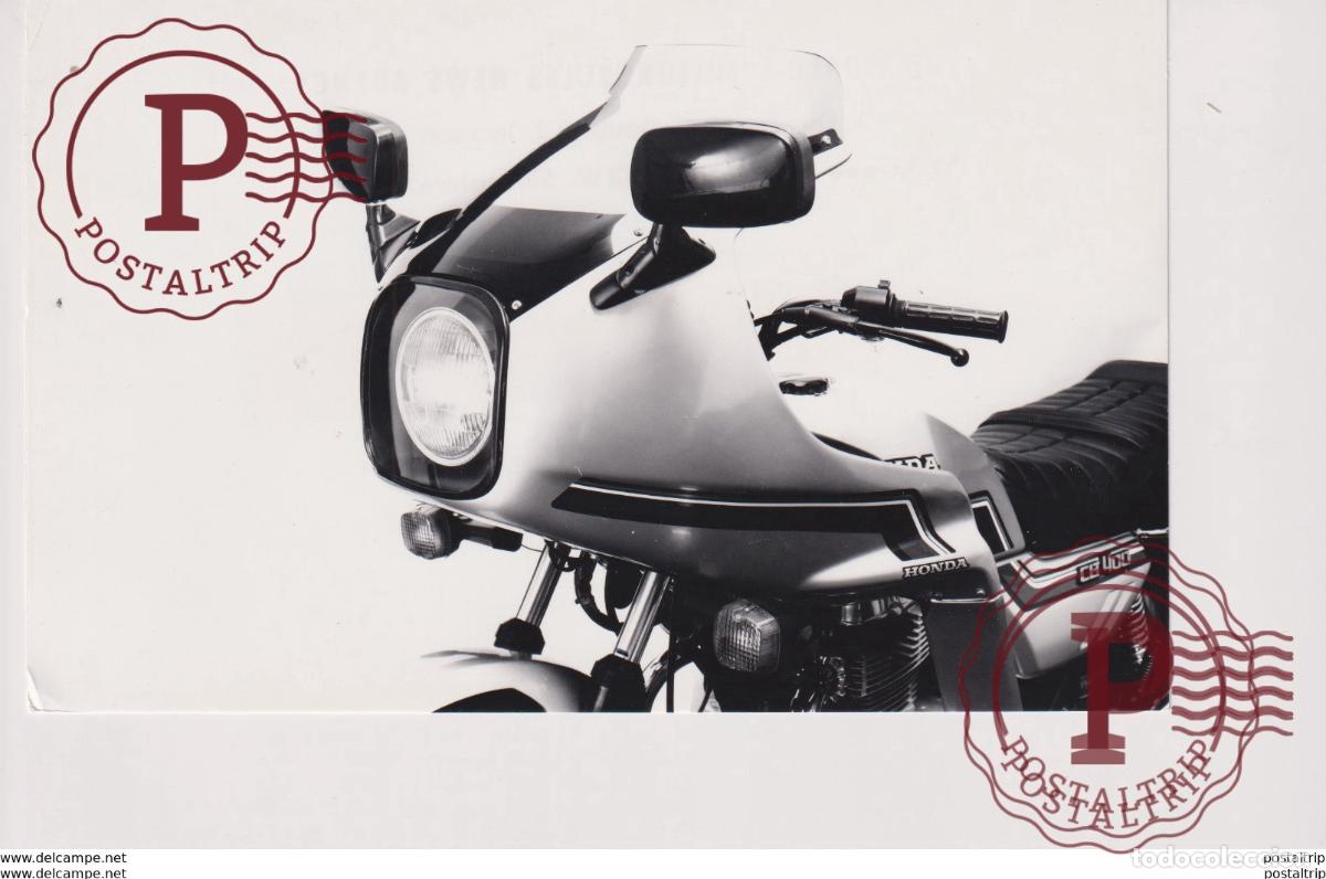 Coches y Motocicletas: Honda CB400 +-18cm x 12cm Moto MOTOCROSS MOTORCYCLE Douglas J Jackson archive of motorcycles