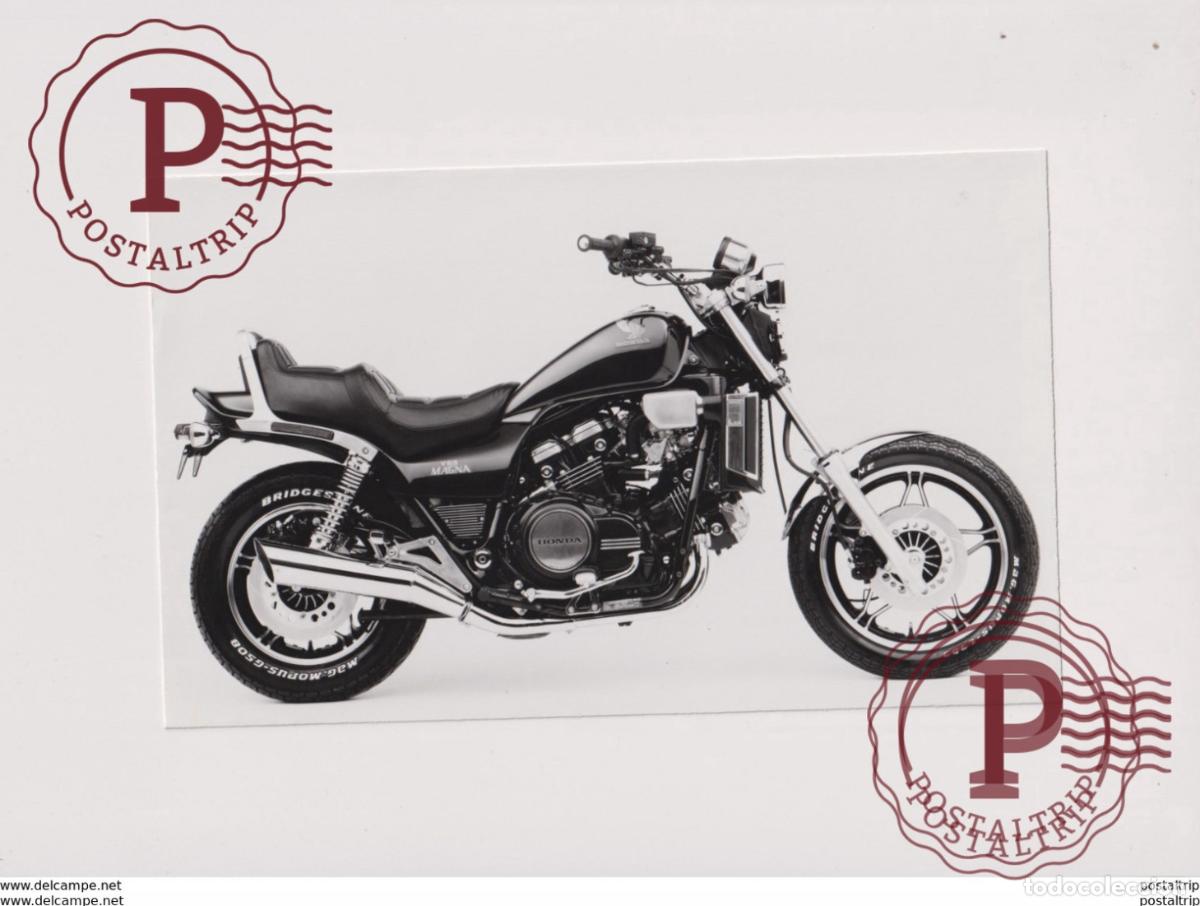 Coches y Motocicletas: Honda V65 Magna +-22cm x 13cm Moto MOTOCROSS MOTORCYCLE Douglas J Jackson archive of motorcycles