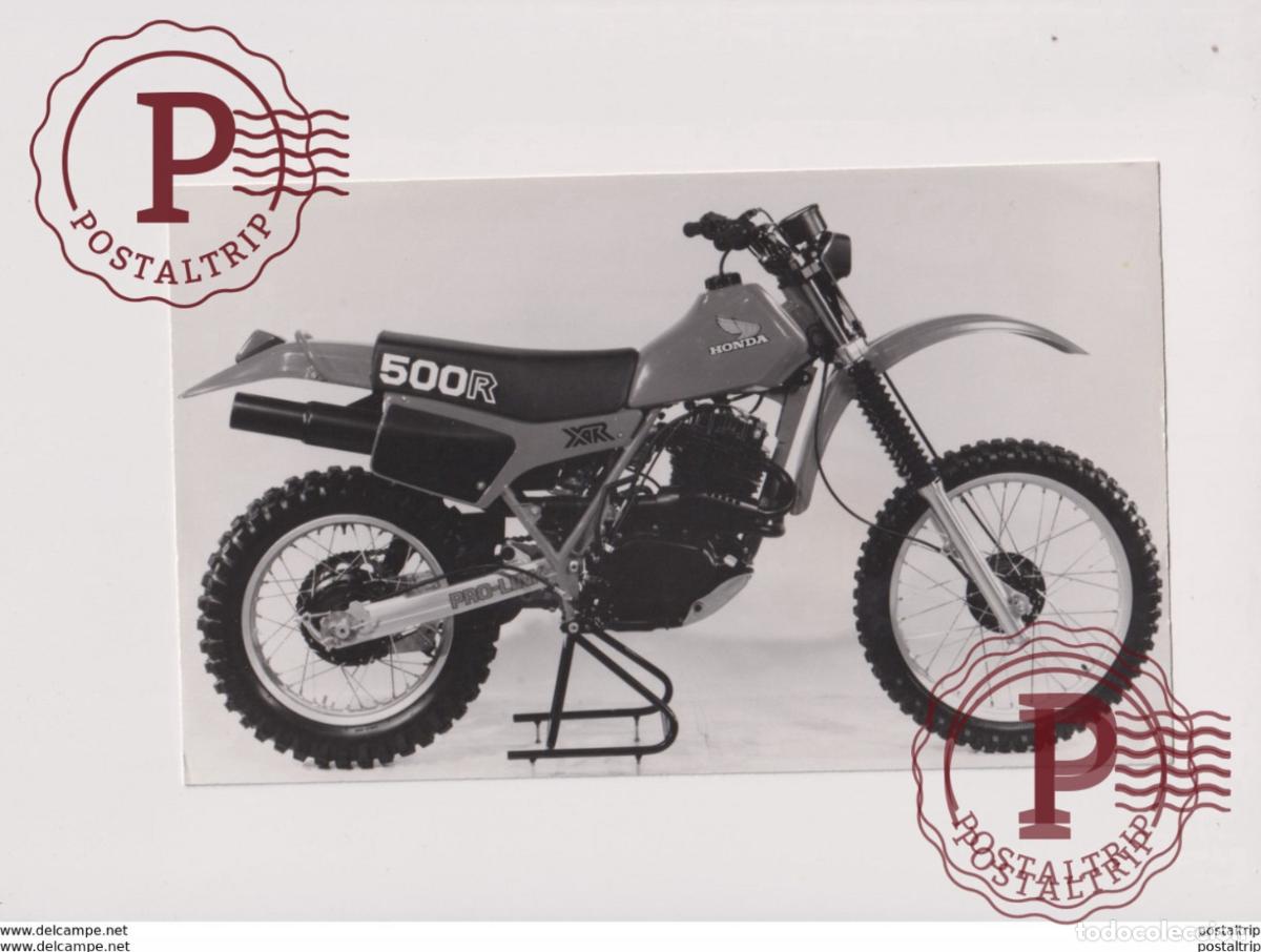 Coches y Motocicletas: Honda 500R +-22cm x 14cm Moto MOTOCROSS MOTORCYCLE Douglas J Jackson archive of motorcycles
