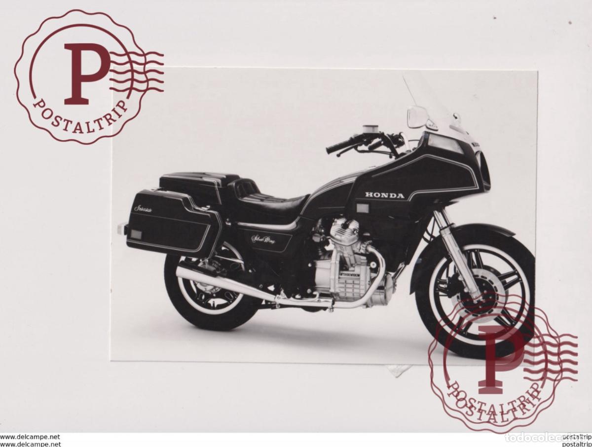 Coches y Motocicletas: Honda Silver Wing Interstate +-22cm x 14cm Moto MOTOCROSS MOTORCYCLE Douglas J Jackson archive of m
