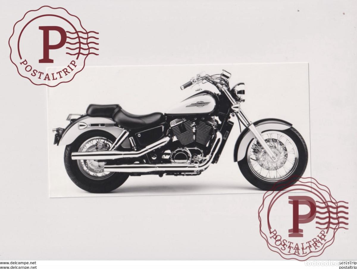 Coches y Motocicletas: Shadow Honda +-21cm x 10cm Moto MOTOCROSS MOTORCYCLE Douglas J Jackson archive of motorcycles